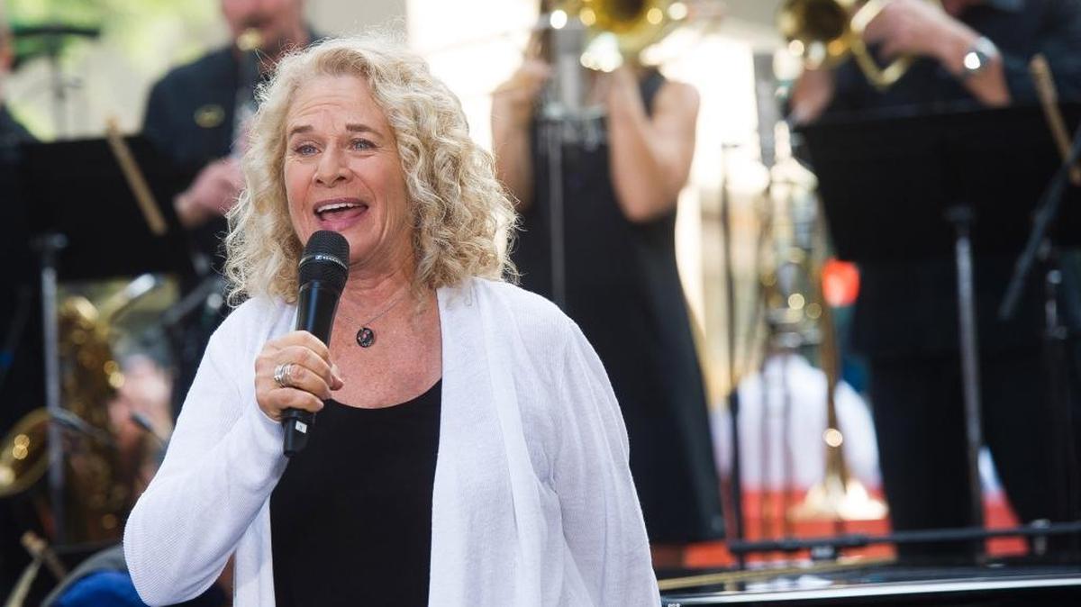 Carole King, shown performing on NBC’s “Today” show in 2015, grew up in New York but takes pride in her adopted home of Idaho.