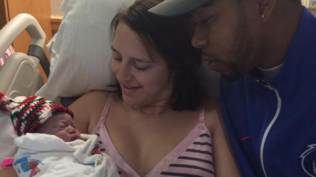 Phoenix Lyn Thomas was born at Saint Alphonsus in Boise at 2:55 a.m. on New Year’s Day 2018.