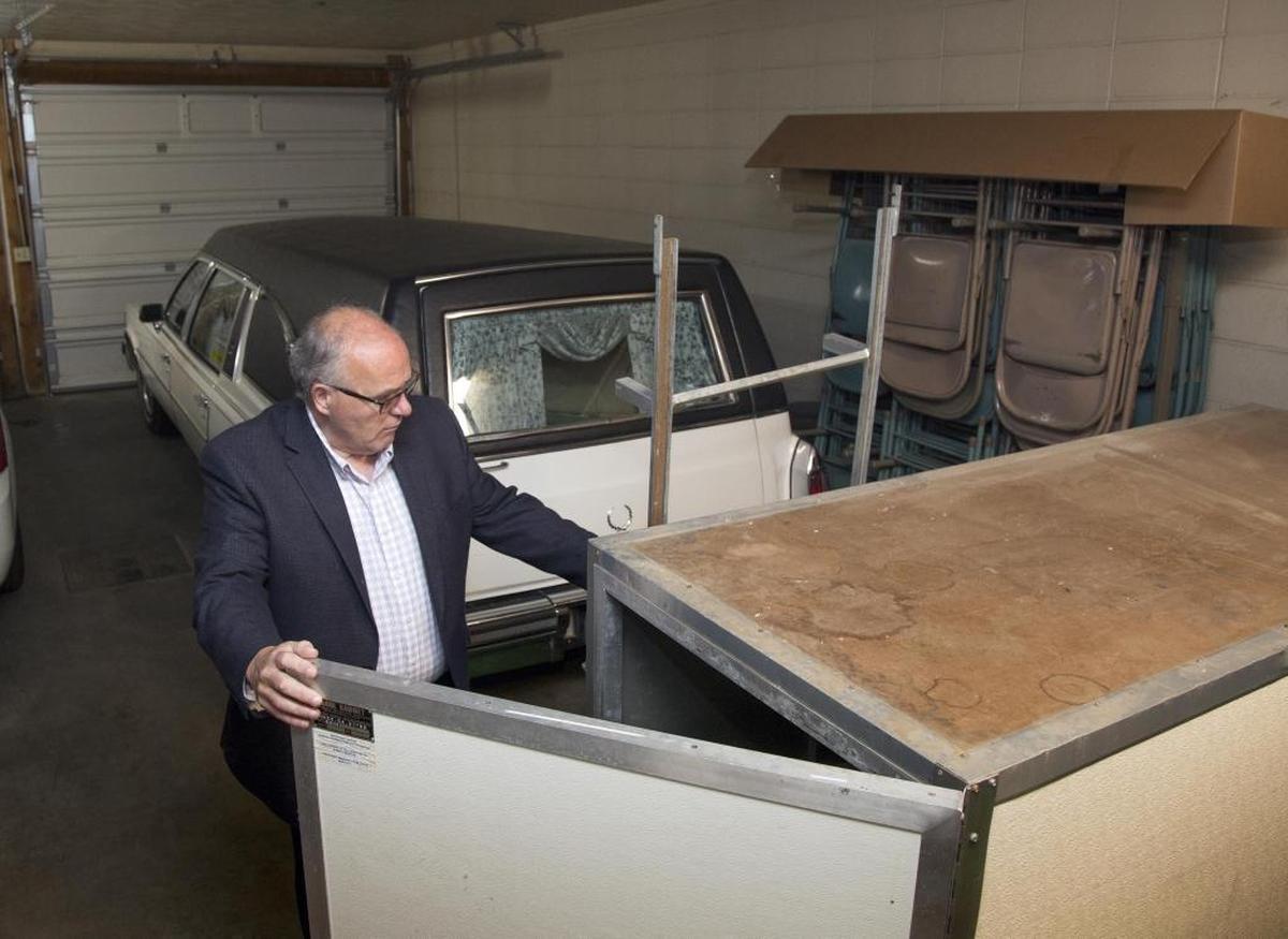 Current Valley County Coroner Scott Carver says its not exactly common for the local mortician to also be the coroner, but that's the reality in small towns like McCall. Carver moved to Idaho from Washington, where he said there were clear rules regarding the care of bodies of the recently deceased. This cooler at the Heikkila-Carver Funeral Home in McCall is essentially Valley County’s morgue.