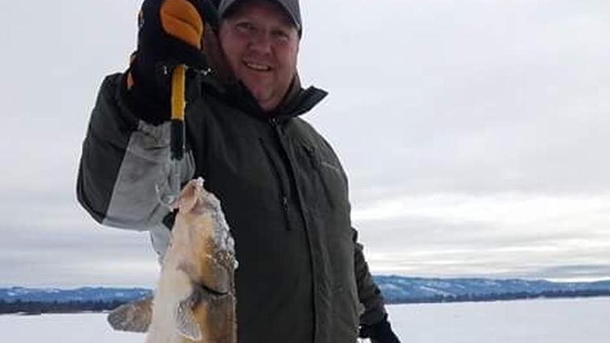 David Gassel, of Meridian, took this record largescale sucker at Lake Cascade.