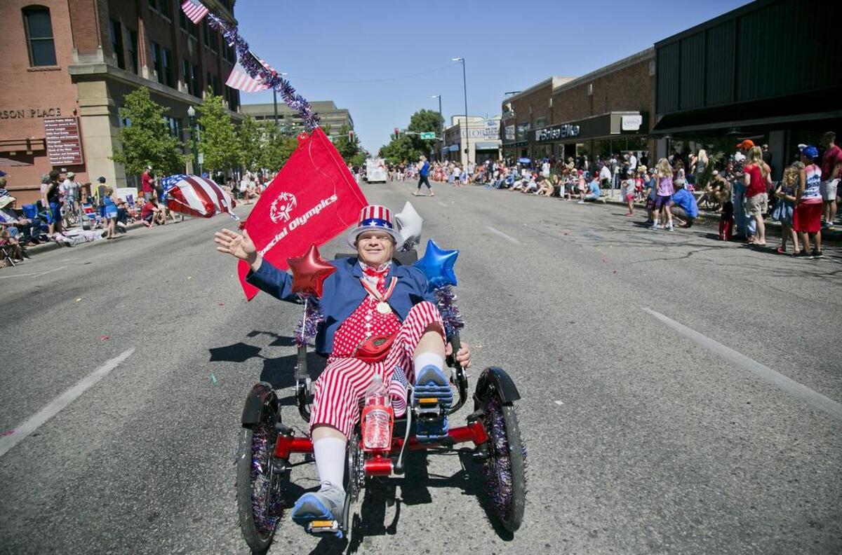 City of Boise held the "We the People Liberty Paradeâ€ and the 10th Annual Fourth of July Fireworks Celebration in Boise, Idaho. Monday July 4, 2016