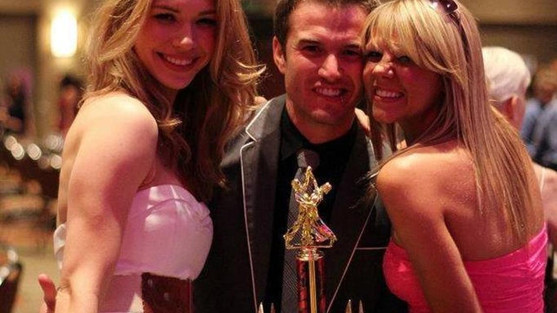 From left to right: Krystal Nielson, Nathan Fast (Dancing with the Stars) and Michelle Heart.