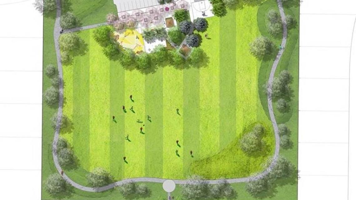 Keith Bird Legacy Park is located in Brighton Corp.’s BainBridge subdivision in northwest Meridian.