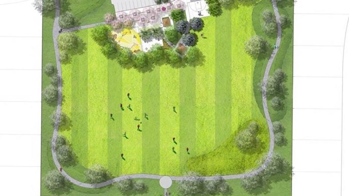 Keith Bird Legacy Park is located in Brighton Corp.’s BainBridge subdivision in northwest Meridian.