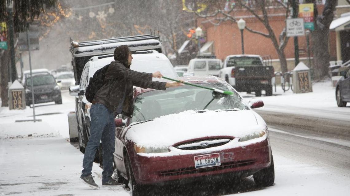 On average, Boise’s first inch of snowfall comes by Dec. 5.