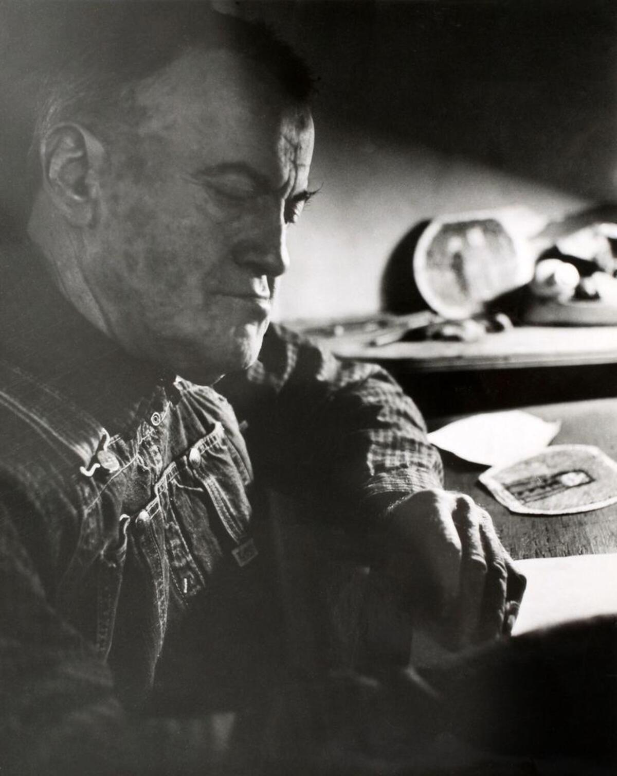James Castle at work.