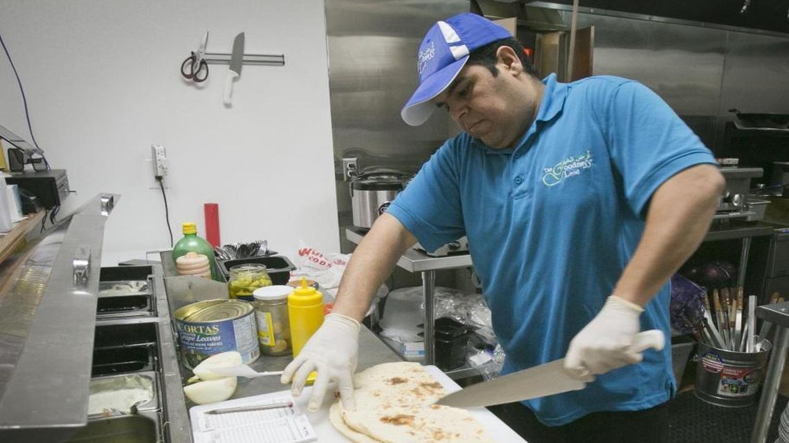 Salam Bunyan came here as a refugee and opened The Goodness Land, serving Iraqi and Mideastern cuisine.