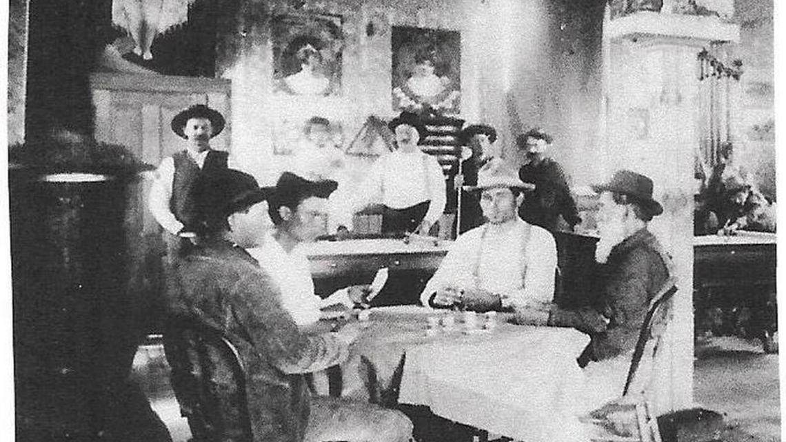 Illegal poker games flourished in the back rooms of saloons and cigar stores.