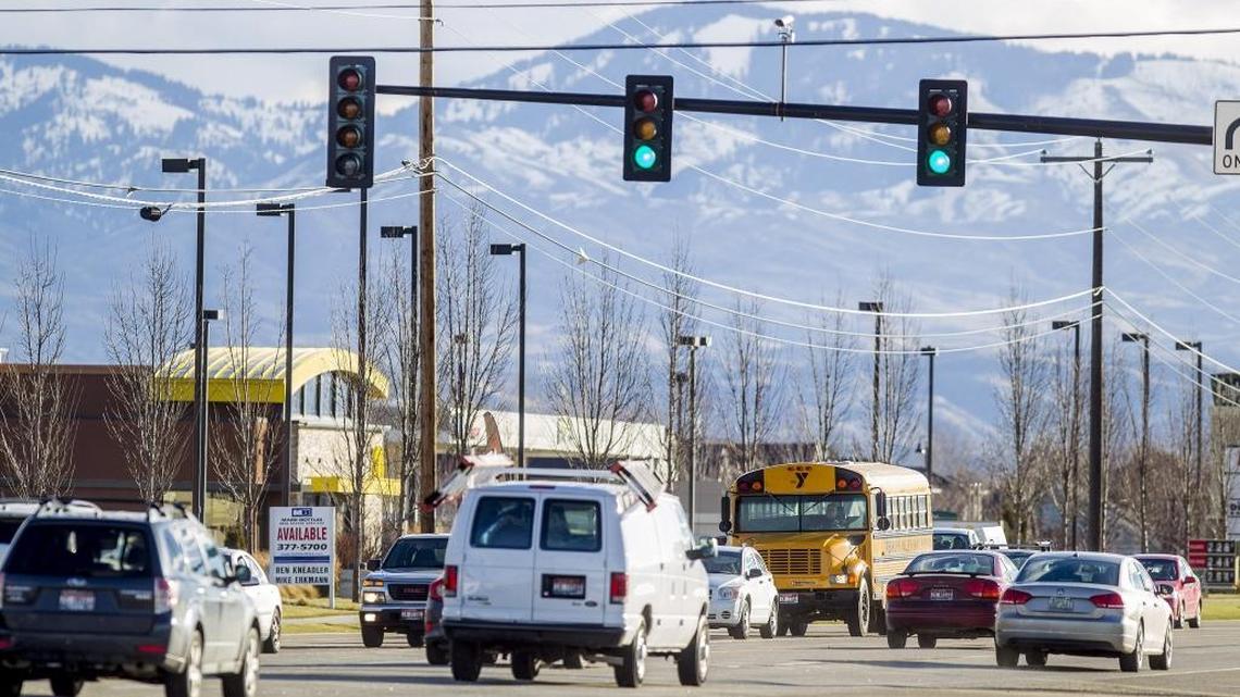 By 2040, the Idaho Transportation Department wants to make Chinden Boulevard between Meridian and Caldwell and six-lane divided highway. Traffic moves through the intersection of Chinden and Linder Road on Tuesday.