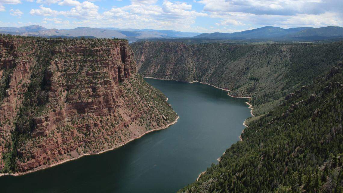 A determined creature headed west and didn’t look back for more than 1,000 miles on the epic journey — even as it confronted obstacles that could have ended the trek, such as the sprawling Flaming Gorge Reservoir in Wyoming. The animal jumped right in and swam a quarter mile to the other side.