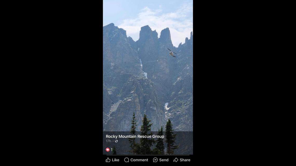 The body was found on technical terrain about 8 miles into Indian Peaks Wilderness, officials said.