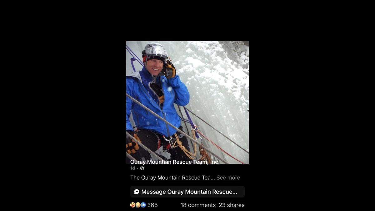 A determined wife set out to find her overdue husband who didn’t return from skiing alone in Colorado’s backcountry, officials said.
