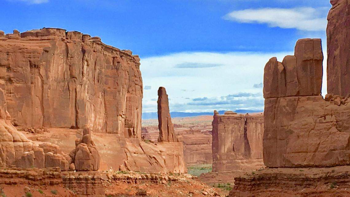 A hiker found himself stranded in a precarious spot on top of a “hoodoo with a sharp, catastrophic drop on all sides” in Utah, rescuers said.