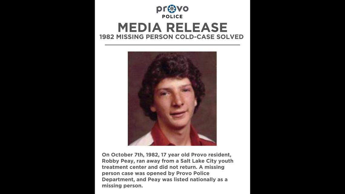 Remains found over 40 years ago in a Arches National Park belong to a missing 17-year-old who vanished from a youth treatment center in 1982, Utah officials said.