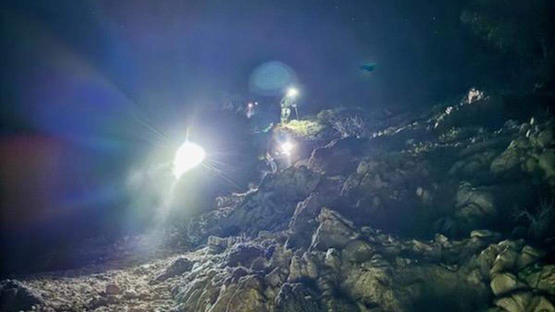 A man was rescued from an abandoned mine shaft where he was trapped in Utah.