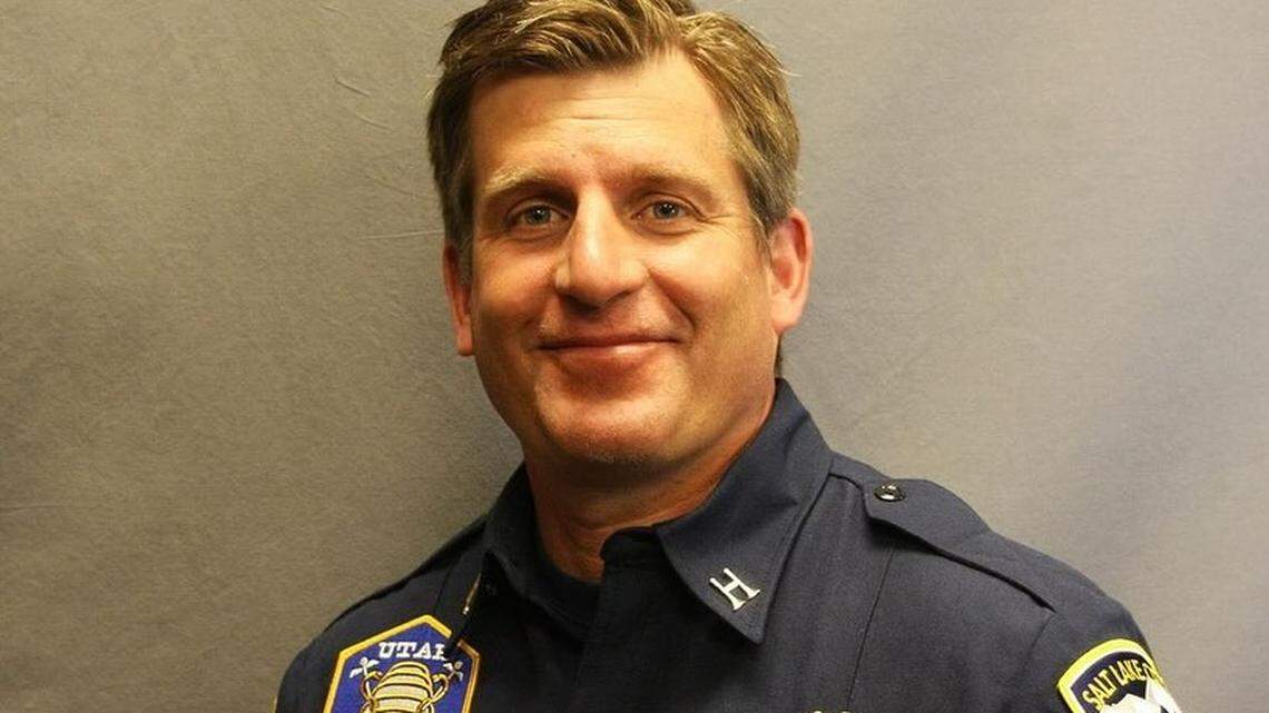 A beloved fire captain in Utah died in a whitewater rafting accident after the boat pinned him under rapids on a Colorado river, officials say.