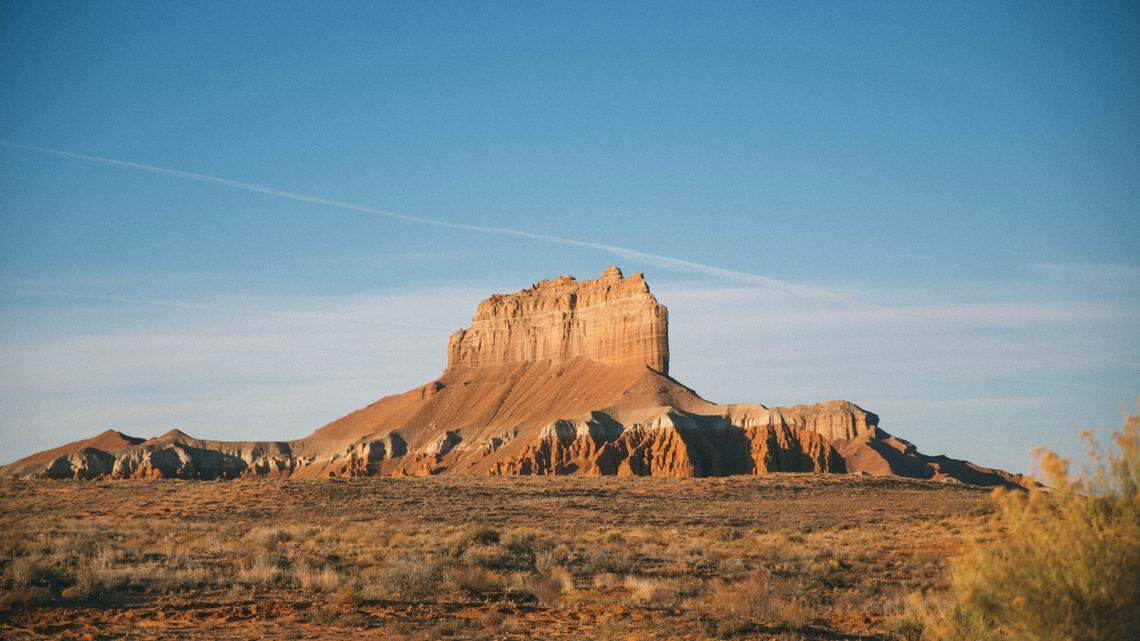 An elk hunter noticed a bright white object in the sagebrush in the Wyoming desert. It turned out to be a human skull.