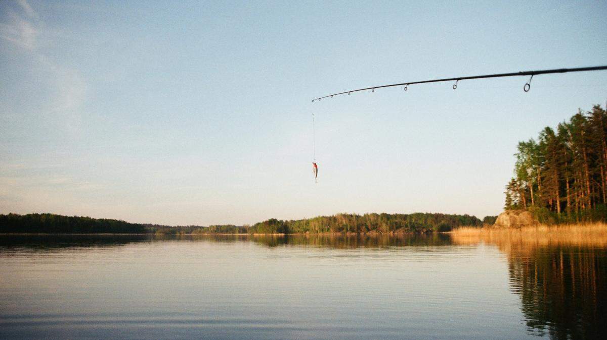 An angler caught a massive tiger trout in the Viva Naughton Reservoir in Wyoming (not the lake pictured), beating the past state record for weight, wildlife officials said.