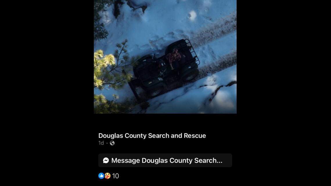 A young ATV rider lost in Colorado’s snowy wilderness survived with a care package dropped off with a drone.