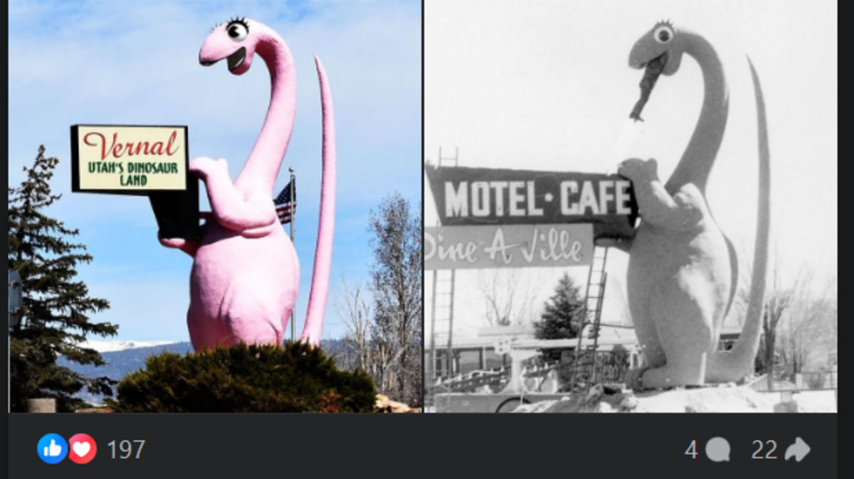 Next time you drive through Utah, be on the lookout for the newest national treasure. You can’t miss it.