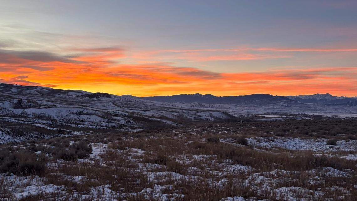 A lost hunter relied on his military background to survive a frigid night in the Colorado mountains.