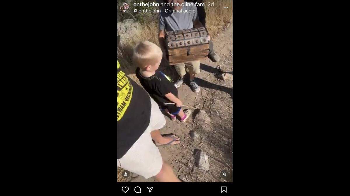 A father-son duo beat thousands of fellow treasure hunters all vying for the same prize: a chest worth $25,000 “hidden somewhere in Utah.”