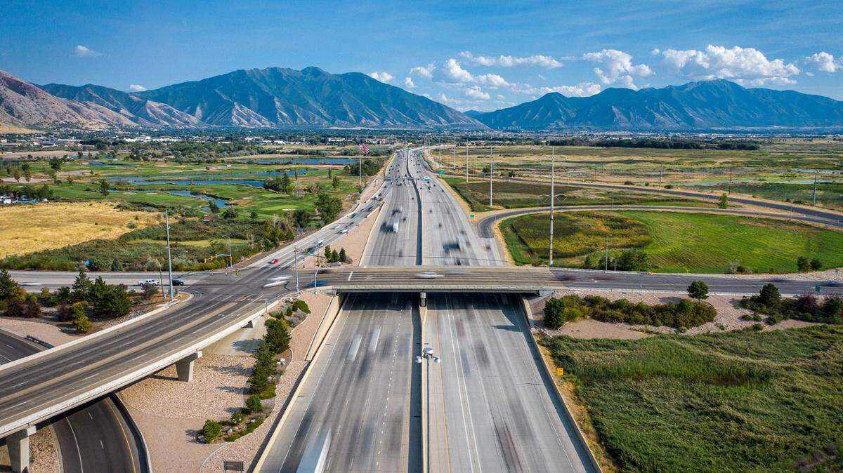 A deer crashed through a car’s windshield on a Utah highway and killed the 88-year-old driver.