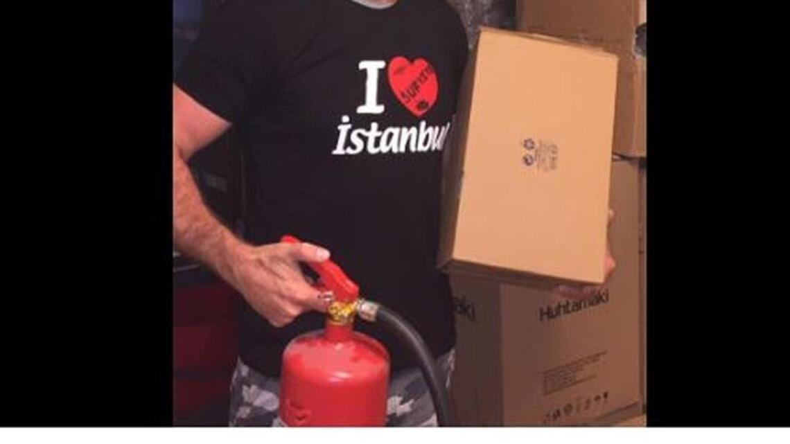Idaho survival-show star in Istanbul during unrest