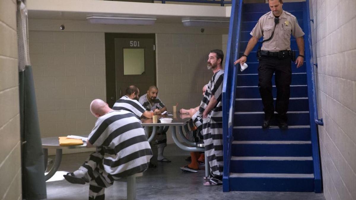 Sergeant Troy Tolman does a security walk through the cell block June 23 at the Jerome County Jail in Jerome. Jerome County is working to finalize a contract with Immigration and Customs Enforcement to lease them 50 beds to house people arrested for immigration violations.