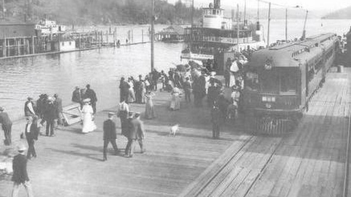 In late 19th century, electric streetcar from Idaho to Spokane was highly anticipated