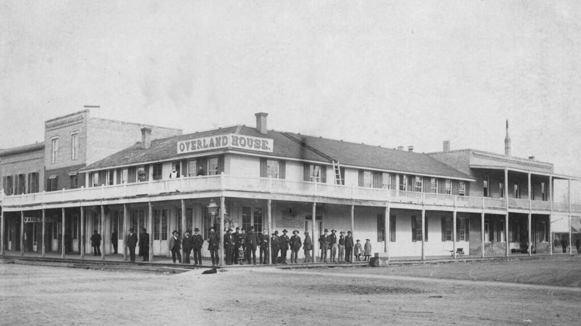 A street paved with wood? Yes, Boise once had that.