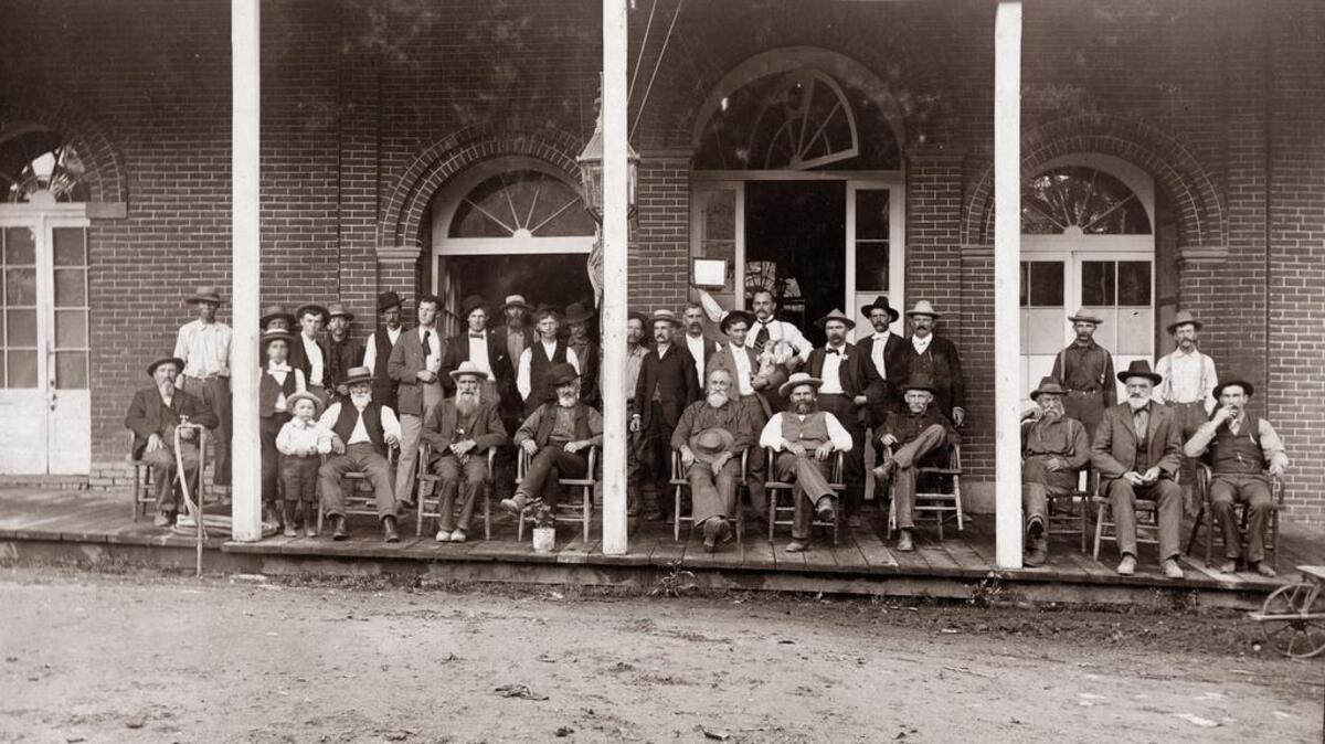 Idaho City had five saloons just before statehood.
