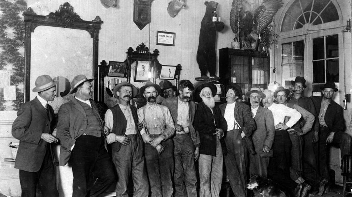 Saloons were a bastion of camaraderie, but also drew ‘boozers’ who caused mischief, violence