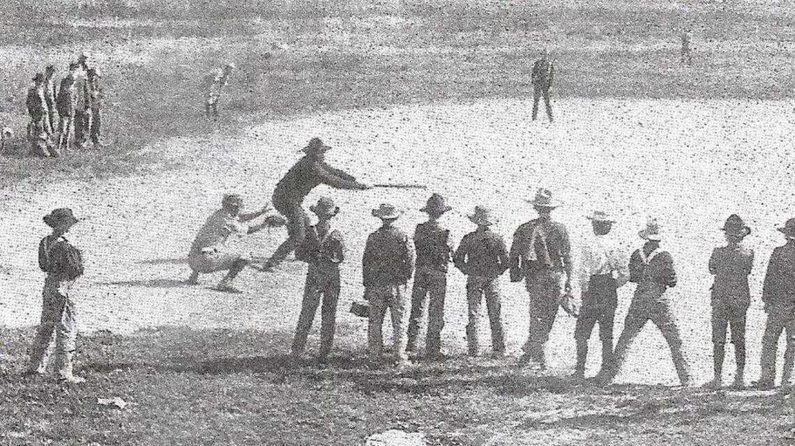Nine balls for a walk? No gloves? Flat bats? That’s baseball in early Boise.