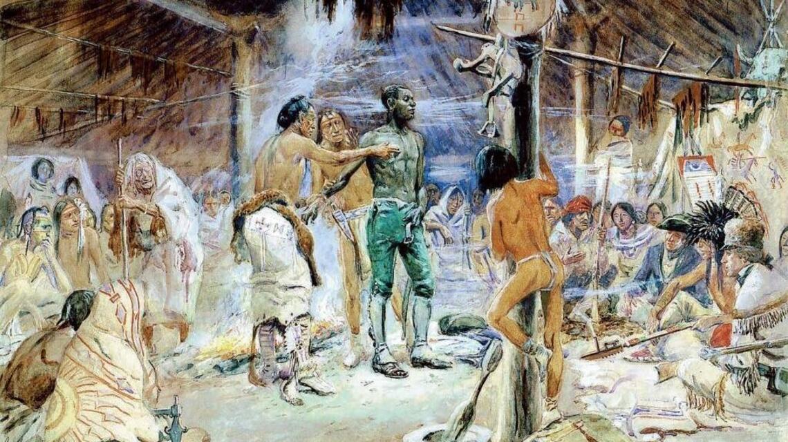 Lewis and Clark group, fur traders first explored what became Idaho