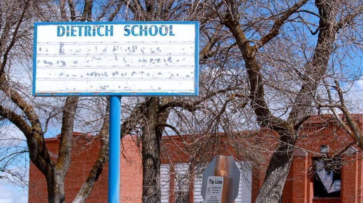 The outside of Dietrich School is pictured in April 2013.