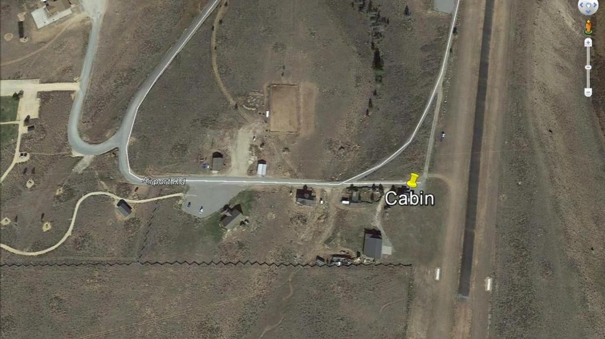 The house that burned down early Sunday is about 70 feet west of the Stanley Airport landing strip.