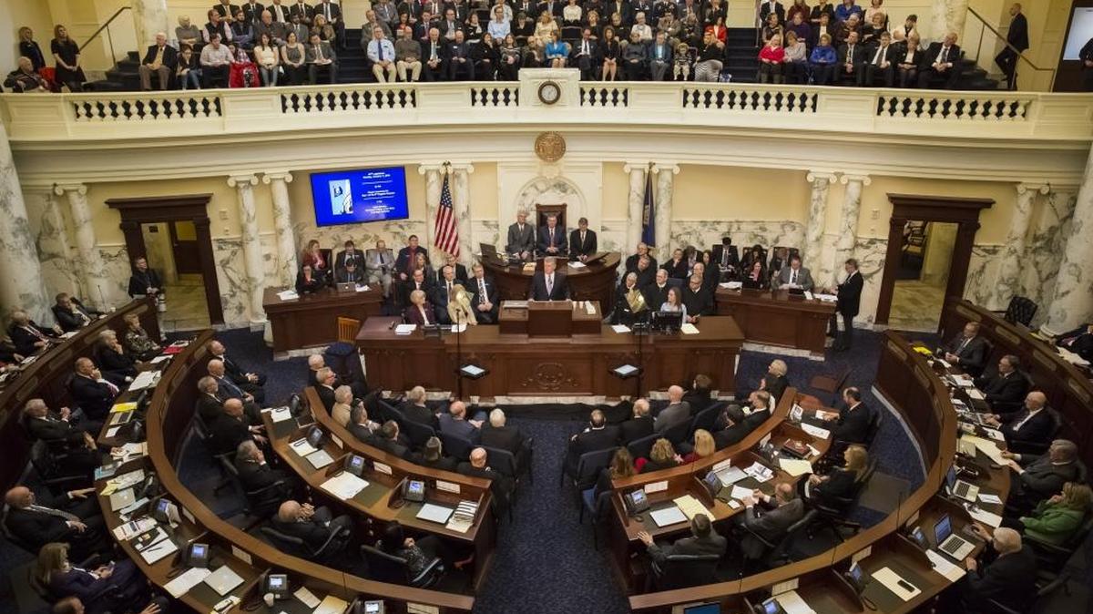 Lawmakers listen to Idaho Gov. Butch Otter give his 2016 State of the State address. The three Idaho Supreme Court justices who recently upended longstanding practice regarding how attorney fees are awarded in this state wrote that they took their cue from a past Legislature.