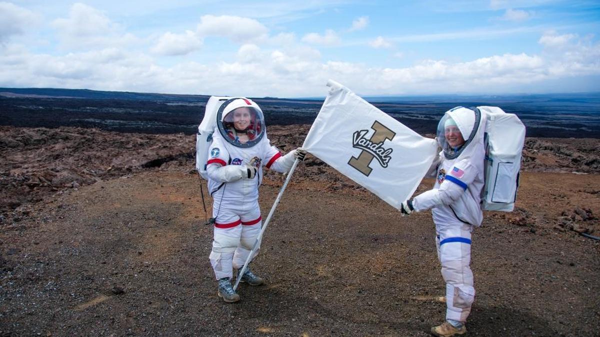 Sophie Milam, of Smelterville, lived for eight months with five people inside a small dome in Hawaii to simulate a mission to Mars. NASA sought to learn more about how people would live together in that environment.
