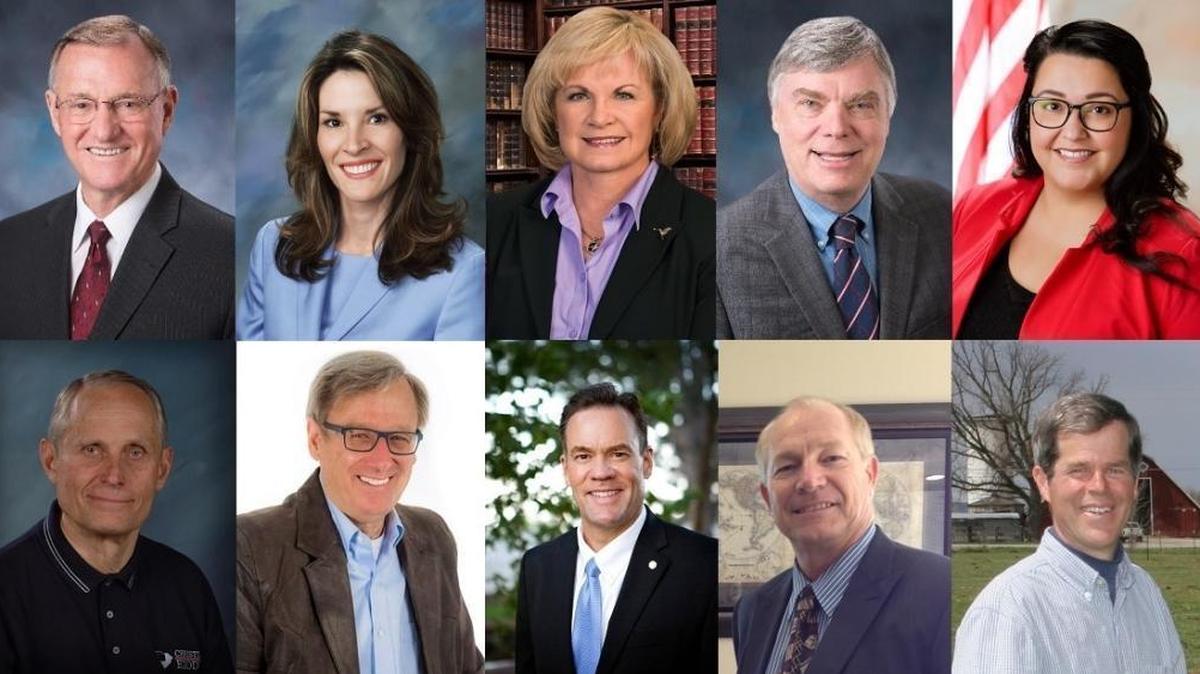 Just a few of the people who have filed for congressional, state or local elected office this year. The filing period for the May primary ended March 9.