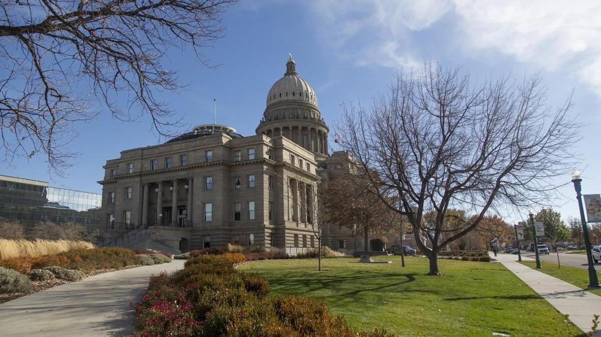 The Idaho Statehouse in Boise.