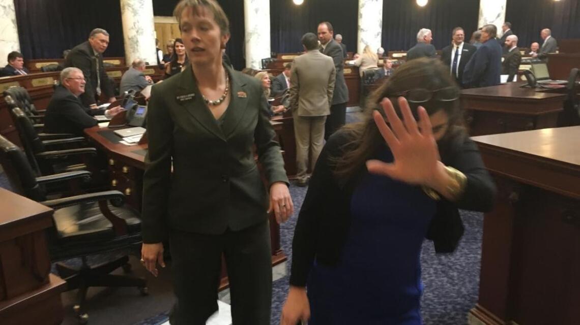 Idaho Rep. Scott said she was sorry for her remarks. The next day, not so much