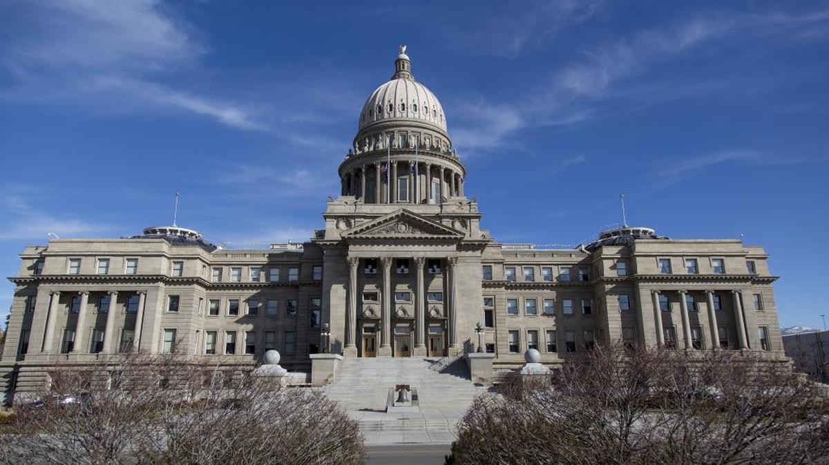 The Idaho Statehouse in Boise.