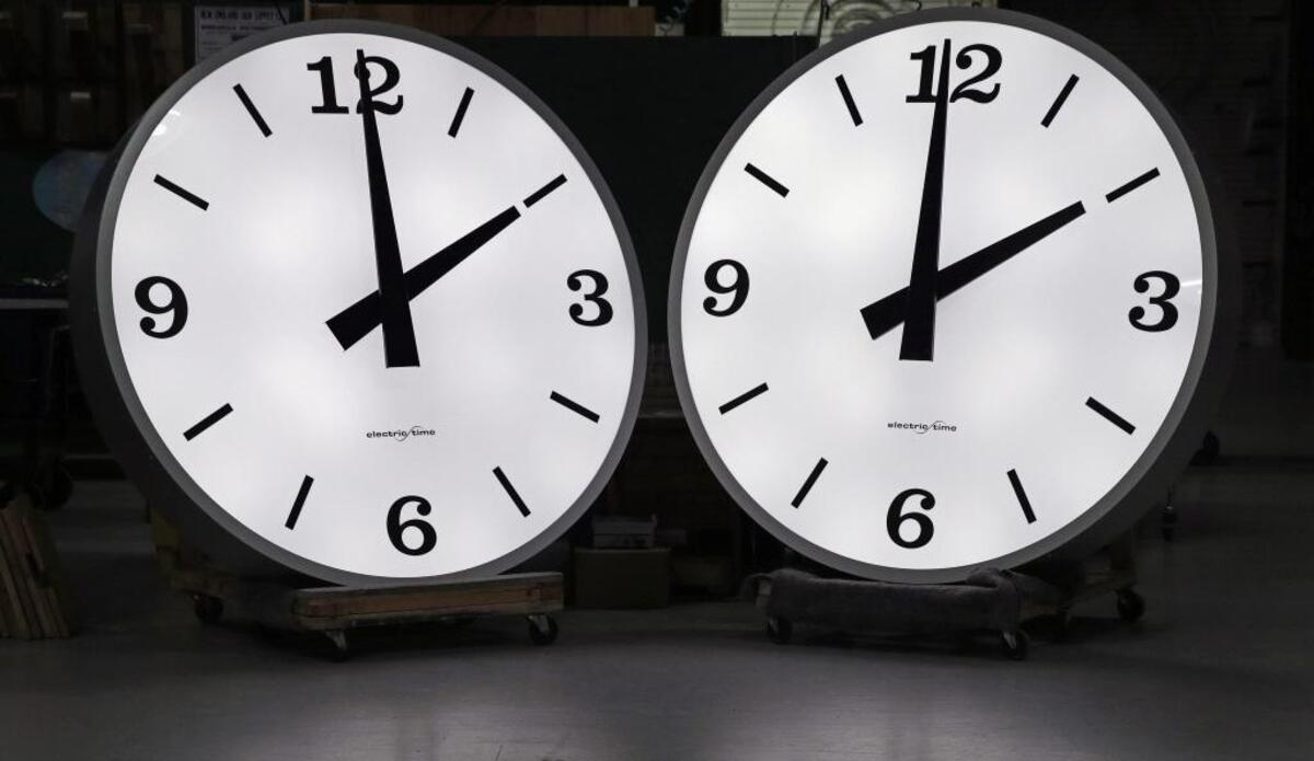 Daylight saving time is on Sunday, March 9, 2025.