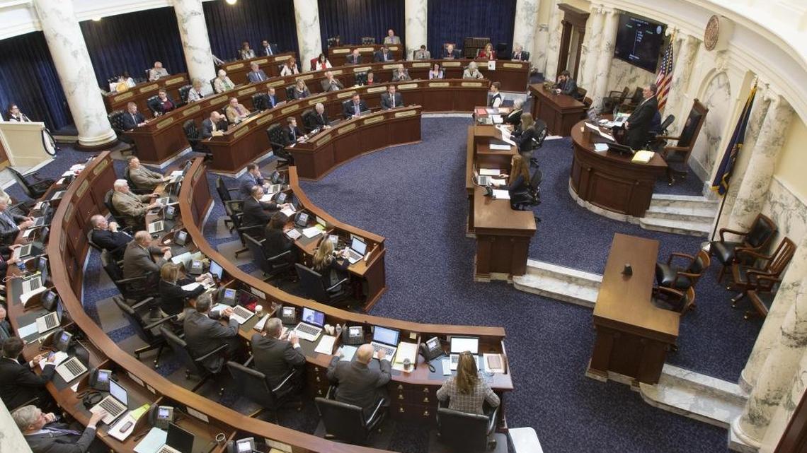 The Idaho House of Representatives on Tuesday as it neared the end of the 2017 session.