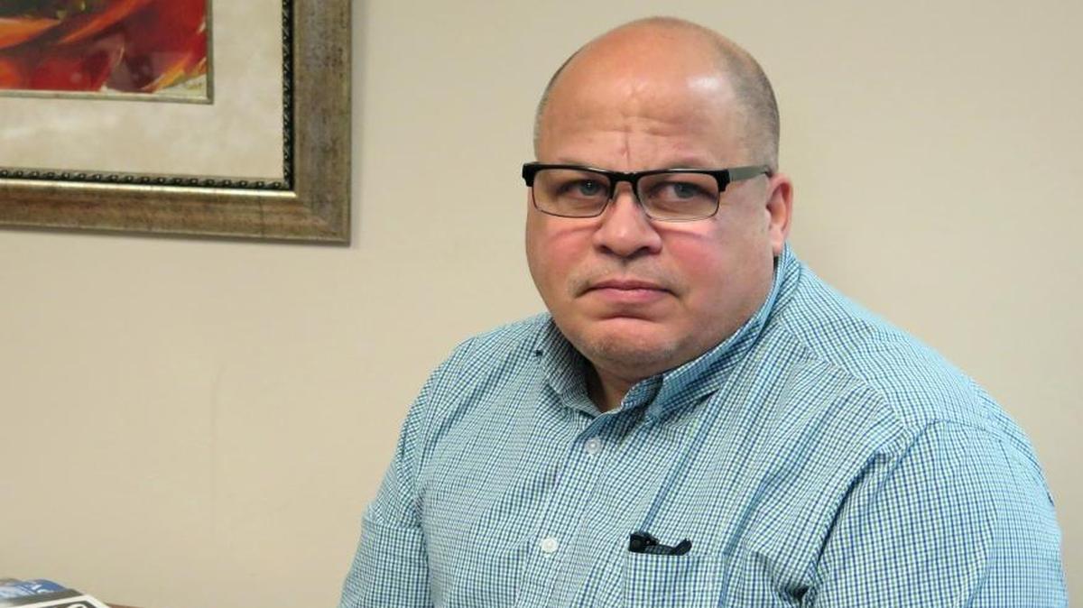 James Cryer, photographed Wednesday, says he was fired as purchasing agent for the state Labor Department in retaliation for trying to enforce contracting rules. His claim alleges that the department faked a subpoena to trace emails he sent anonymously to officials after they rejected his concerns.