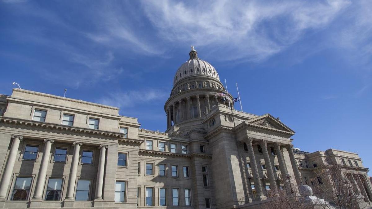The Idaho Statehouse in Boise.