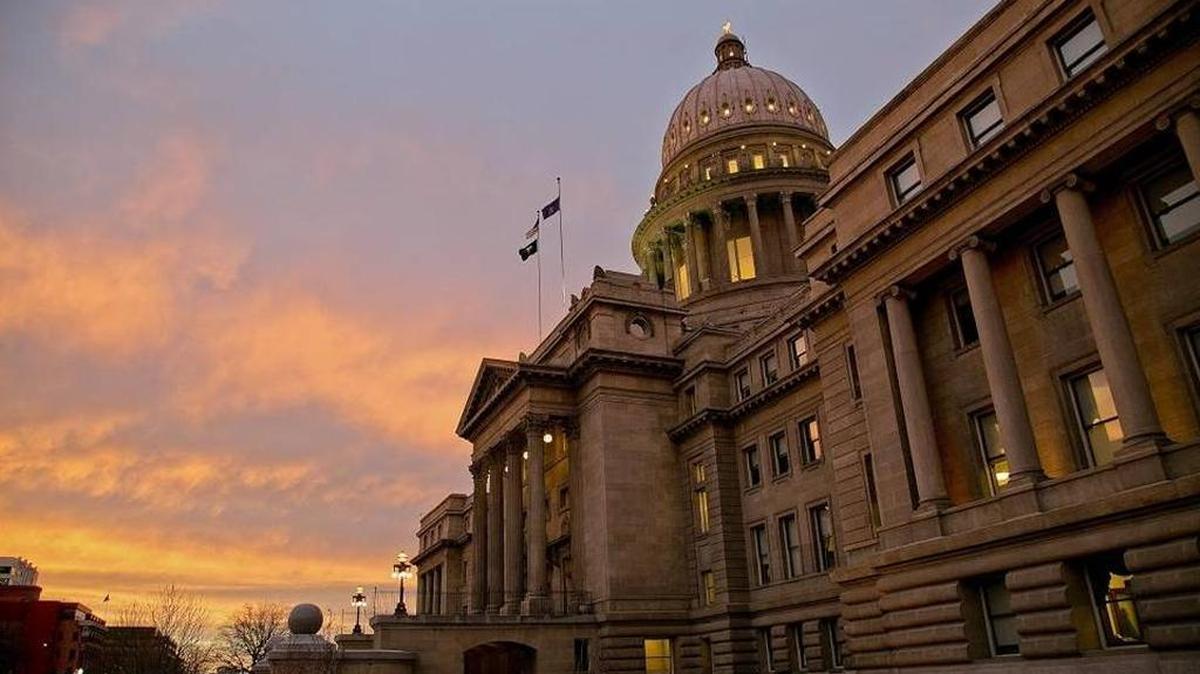 The Idaho Statehouse in Boise.