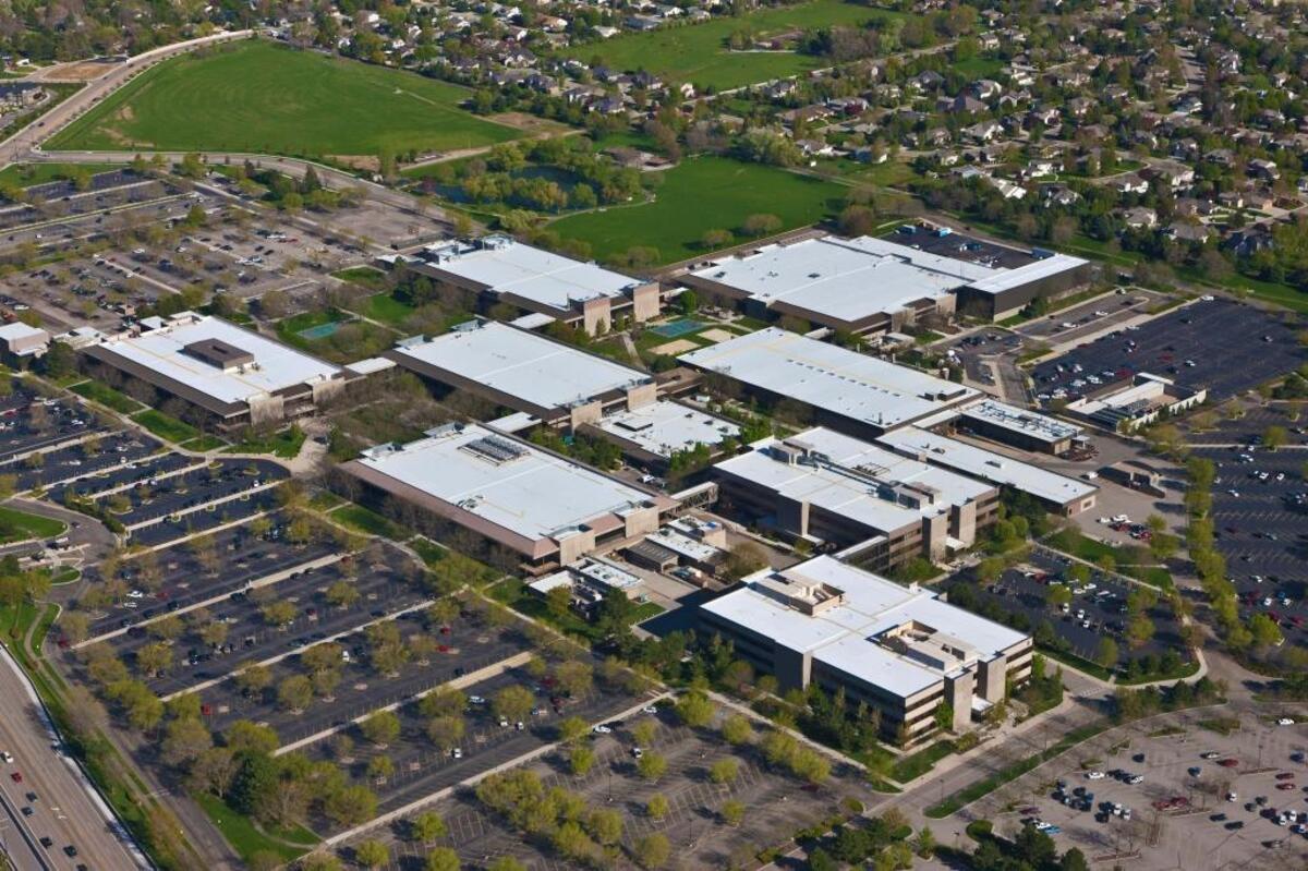 The former Hewlett-Packard campus on Chinden Boulevard, between Five Mile and Cloverdale roads in Northwest Boise. The state of Idaho bought the campus and moved some state agencies there.