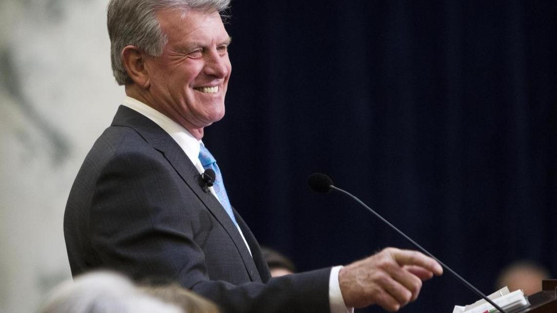 Gov. Butch Otter kicks off the 2017 Idaho Legislature Monday.
